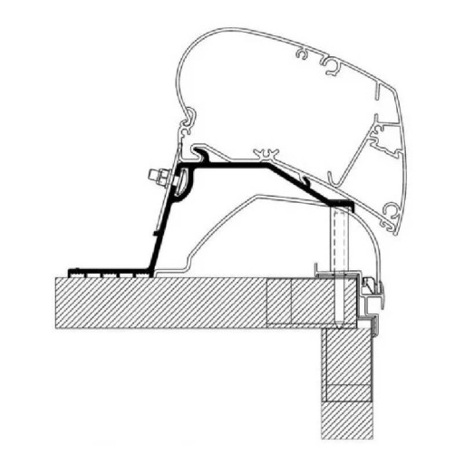 306948 - ТЕНТ-АДАПТЕР THULE OMNISTOR CARAVAN HOBBY 2014