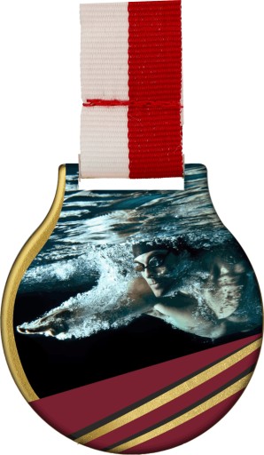 Медаль зі стулкою MMC1032 32 мм