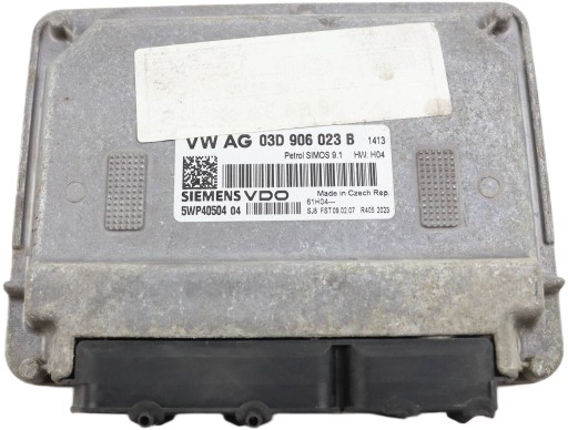 VW FOX POLO 9N IV modulo Centralina Motore 1.2B 03D906023B