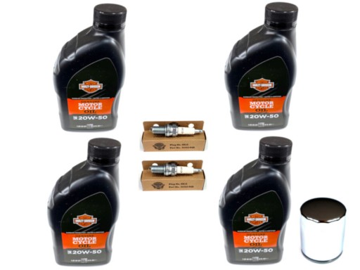 HARLEY OIL SET 4L 20W50 ФІЛЬТР ХРОМ