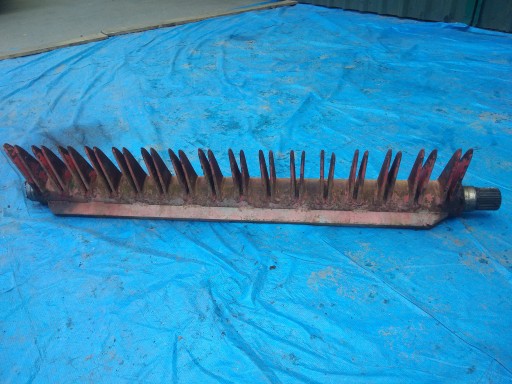 ВАЛ РОТОРА MENGELE GARANT LW 535 ЗУБЫ ПОДШИПНИК ФРЕЗА