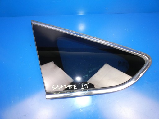 Hyundai Santa Fe III 2012- window bodywork left rear part