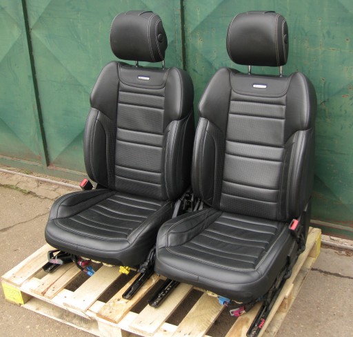 MERCEDES ML GLE W166 seats front leather seat KOMPLET EUROPA