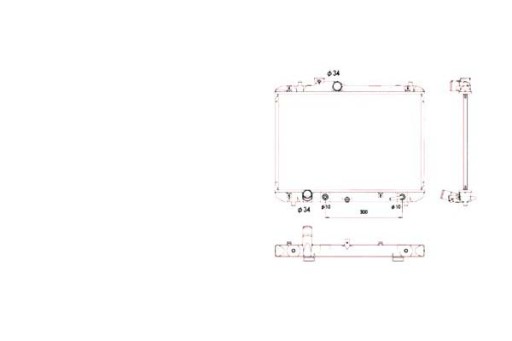 53578 - Nrf водяний кулер suzuki swift iii 1.5 (mz. ez)