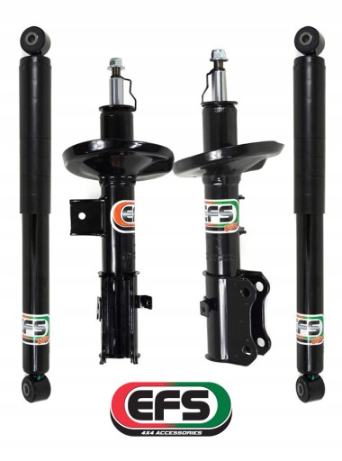 +30MM - Suzuki grand vitara ii (2005+) комплект амортизаторов hd 30мм элита efs