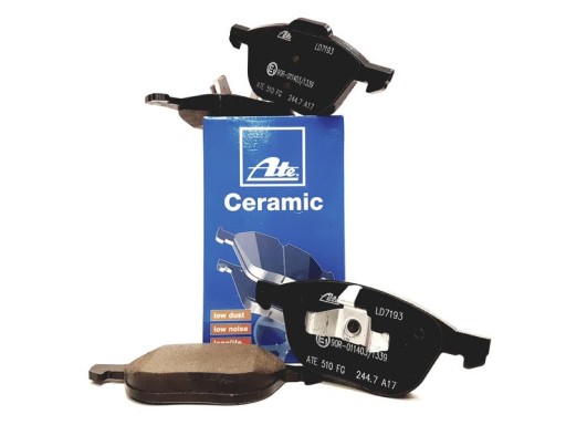 13.0470-7193.2 - ATE CERAMIC ПЕРЕДНІ КОЛОДКИ FORD FOCUS II III MAZDA 3