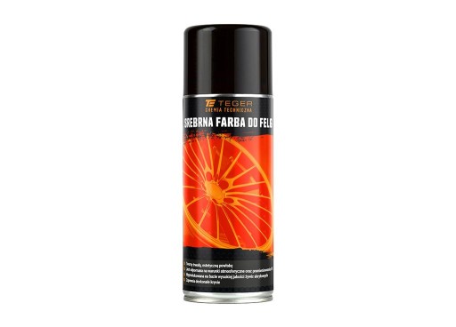 Srebrna farba do felg 400 ml / TEGER [T-W-CH1020]