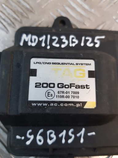 control unit gas LPG STAG 200 GoFast 67R-017009 110R-007010
