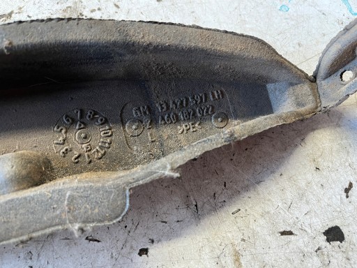 OPEL CORSA E PIANKA Insonorizzazione parafango sinistra Anteriore 13427597