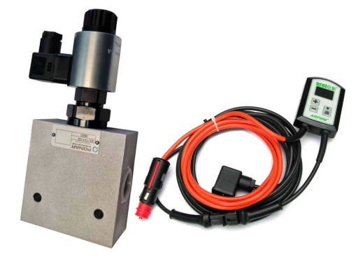 RO00-141 - Регулятор расхода гидравлического масла 12V 40L