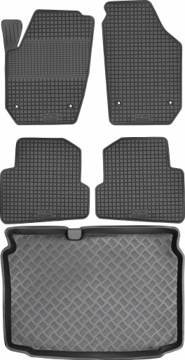 Volkswagen Polo V HB 2009-2017 килимки + килимок