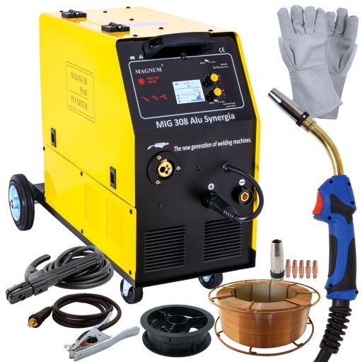 Зварювальний апарат MIGOMAT MAGNUM MIG 308 Alu Synergia 300A