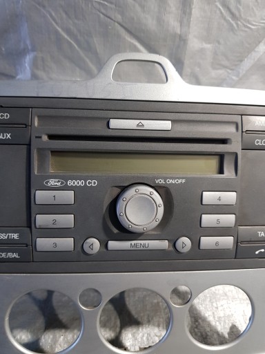 Radio Ford OE 6S61-18C815-AF + RAHMEN