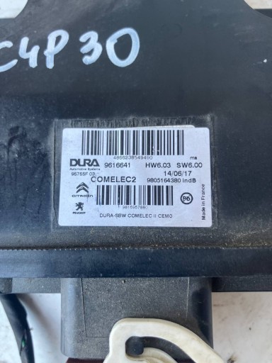 Bedienteil Getriebe AUTOMAT 9816957880 9616641 C4 PICASSO II 1.6 BLUE HDI