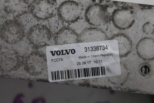 radiator intercooler 31338734 VOLVO V40 II 12