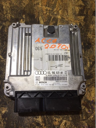A6 C6 LIFT 2.0 TDI computer of the engine 03L906019AH
