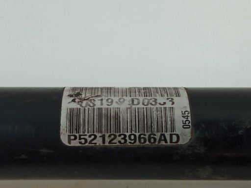 semi-axis left rear part 5.7 378 KM 52123966AD Dodge Charger VII (2011- )