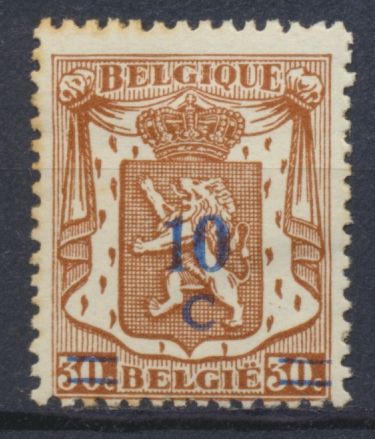 Belgia - 1p Kolonie Gałązki Liście Korona Król Jerzy VI