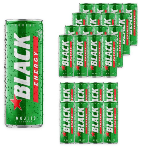 Black Energy Mojito 250 ml x 24 sztuki ZGRZEWKA 13174939034 Allegro.pl