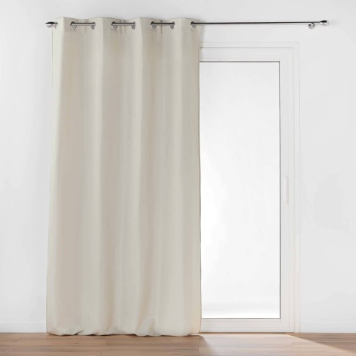 Zasłona Termiczna Poliester Z Podwójnym Polarem 135X260 CM Przelotki
