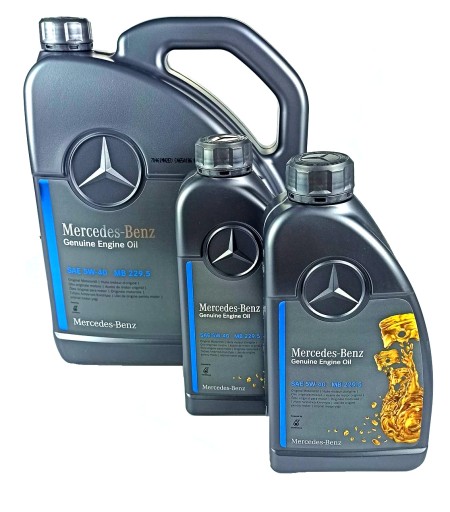 ОРИГИНАЛЬНОЕ МАСЛО MERCEDES 5W40 MB 229.5 7л