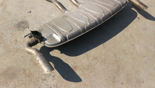 muffler, exhaust AUDI Q7 4L LIFT 3.0 TDI
