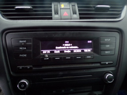 RADIO Radio CD MP3 5E0035875 SKODA OCTAVIA 3 III 13-17