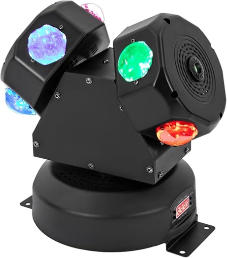 LED Moving Head DJ Lesar 8x10w RGBW 4in1 2 LED головки