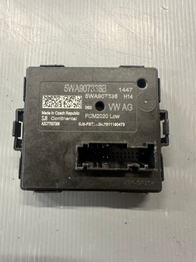 5WA907338B 5WA - !модуль контролера шлюзу volkswagen 5wa907338b!
