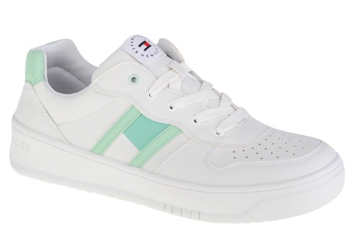 TOMMY HILFIGER LOW CUT LACE-UP SNEAKER (38) Dievčenské topánky