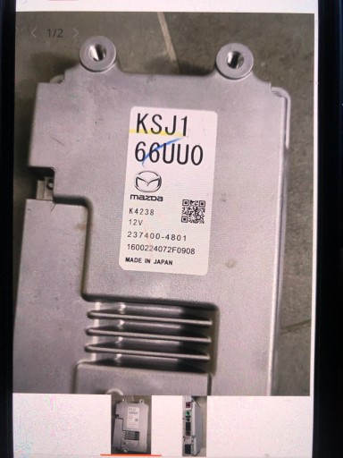 KSJ166UU0 - Модуль камери 360 ​​ksj166uu0 mazda cx-5 ii 2022-2025 рр.