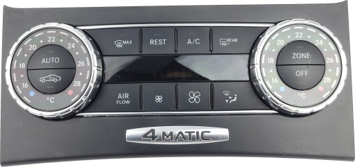 MERCEDES W204 LIFT PANEL klími klimatizaci A2049005905
