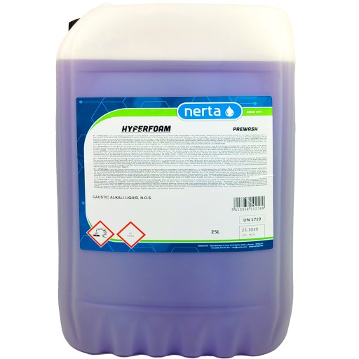 NERTA HYPERFOAM АКТИВНАЯ ПЕНА ДЛЯ МОЙКИ АВТОМОБИЛЕЙ ГРУЗОВИКОВ 25Л СИЛЬНАЯ