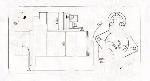 Стартер 063721135010 магнети марелли тойота