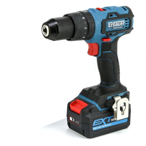 Акумуляторна викрутка erbauer 18v