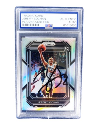 JEREMY SOCHAN 2022-23 Panini Prizm Silver ROOKIE RC AUTO PSA JEREMY SOCHAN 2022-23 Panini Prizm Silver ROOKIE RC AUTO PSA