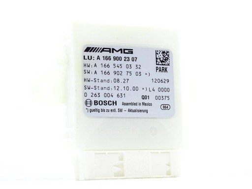 module SENSOR airbag MERCEDES ML W166 GL X166 AMG A1669001709