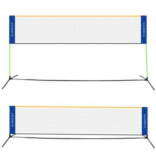 Siatka 4w1 do badmintona siatkówki tenisa siatkonogi 4M