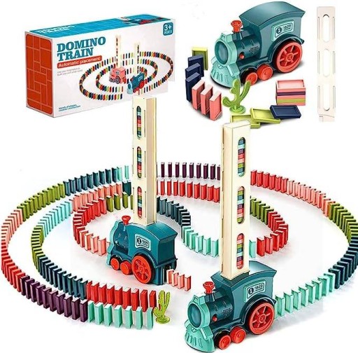 ЧЕРГА ПОЇЗДУ ЛОКОМОТИВ, ПЕРЕБІГАЮЧИЙ БЛОКИ ДОМІНО