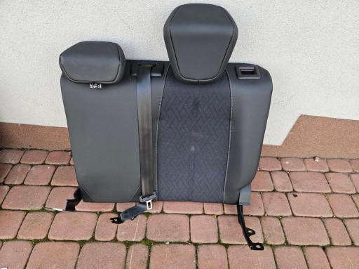Sitz heck hinten siedzisko Halbleder Sitz EUROPA Opel Corsa F E-Corsa