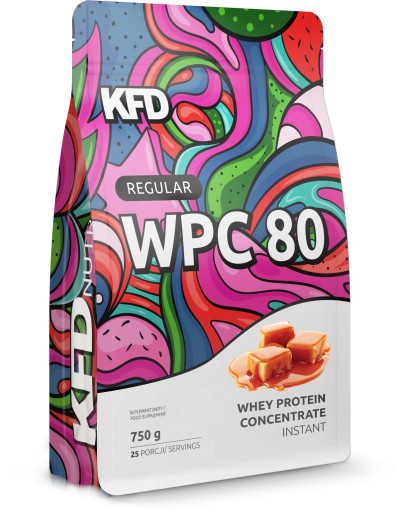 KFD proteínový doplnok 750 g karamelová príchuť