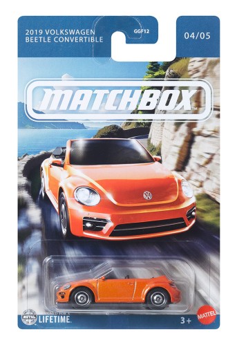 MATCHBOX SAMOCHODZIK 04/05 2019 Volkswagen Beetle Convertible