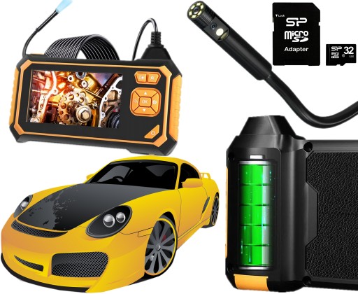 PrEmIo інспекційна камера ендоскопа РК-екран 1080