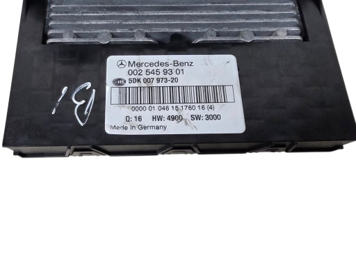 MERCEDES W203 fuse box module SAM original. 0025459301
