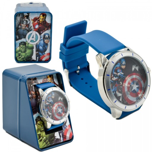 Дитячий аналоговий наручний годинник Месники 3