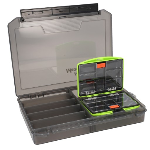 Коробка Mikado Compact H527S сіра 24,5х19х4 див