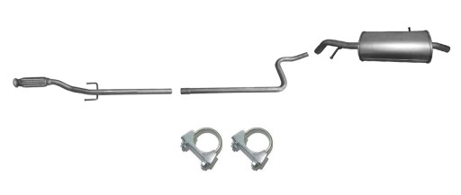 CITROEN C2 1.4 HDI (2005-2009) глушитель трубы