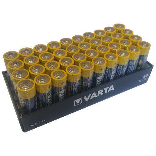 VARTA LR6 AA Batérie 1,5V Priemyselné PRO 40 kusov