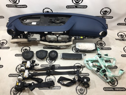 МЕРСЕДЕС Е В 213 ДОСКА КОНСОЛЬ ПОДУШКА БЕЗОПАСНОСТИ РЕМНИ ОРГ