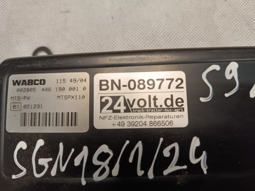 Centralina PORTA Portiera WABCO 4461900010